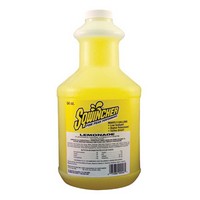 Sqwincher Corporation 030323-LA Sqwincher 64 Ounce Liquid Concentrate Lemonade Electrolyte Drink - Yields 5 Gallons (6 Each Per